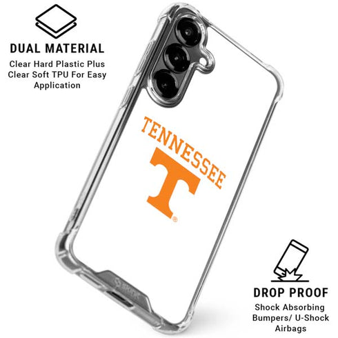University of Tennessee-Knoxville Collegiate Text Galaxy S26 Clear Case