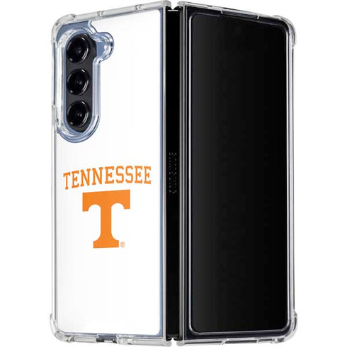 University of Tennessee-Knoxville Collegiate Text Galaxy Z Fold5 5G Clear Case