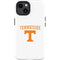 University of Tennessee-Knoxville Collegiate Text iPhone 15 Impact Case