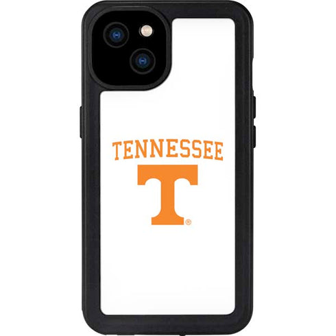 University of Tennessee-Knoxville Collegiate Text iPhone 15 Plus Waterproof Case