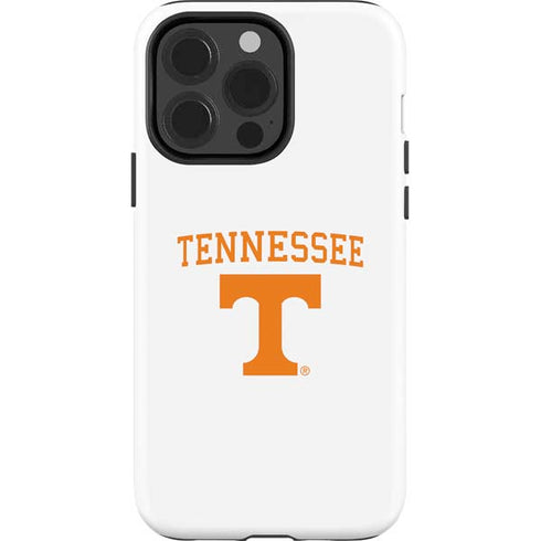 University of Tennessee-Knoxville Collegiate Text iPhone 15 Pro Impact Case
