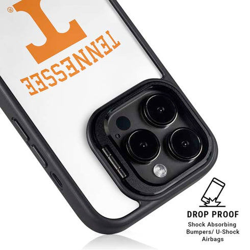 University of Tennessee-Knoxville Collegiate Text iPhone 15 Pro Kickstand Case