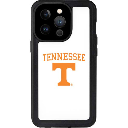 University of Tennessee-Knoxville Collegiate Text iPhone 15 Pro Waterproof Case