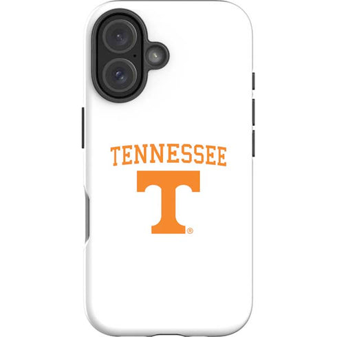 University of Tennessee-Knoxville Collegiate Text iPhone 16 Impact Case