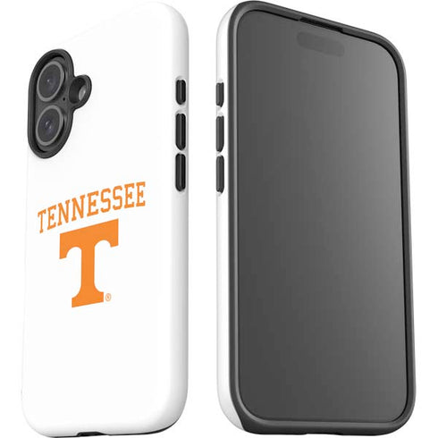 University of Tennessee-Knoxville Collegiate Text iPhone 16 Impact Case