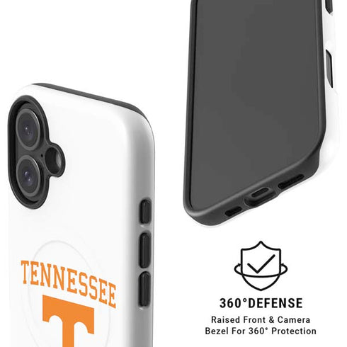 University of Tennessee-Knoxville Collegiate Text iPhone 16 Magsafe Impact Case