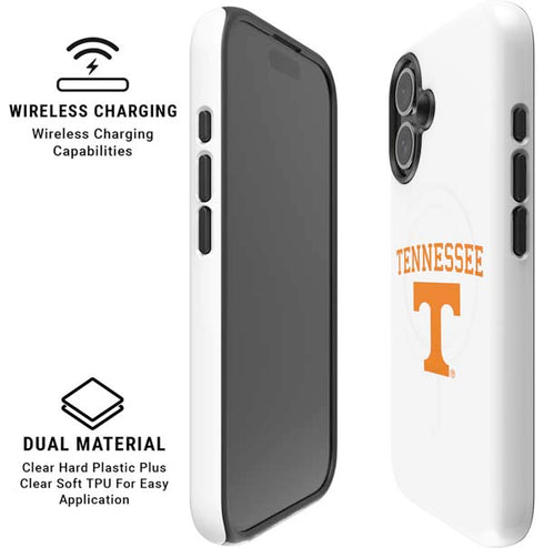 University of Tennessee-Knoxville Collegiate Text iPhone 16 Magsafe Impact Case