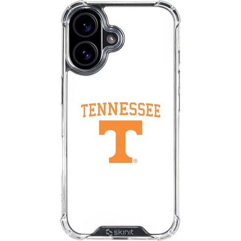 University of Tennessee-Knoxville Collegiate Text iPhone 16 Plus Clear Case