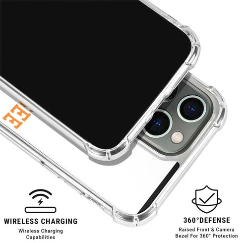 University of Tennessee-Knoxville Collegiate Text iPhone 16 Pro Clear Case