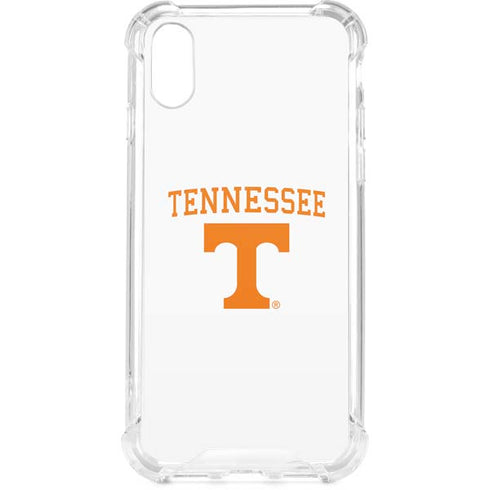University of Tennessee-Knoxville Collegiate Text iPhone XS Clear Case