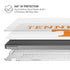 University of Tennessee-Knoxville Collegiate Text MacBook Pro 14in (2021-24) Case plus Skin