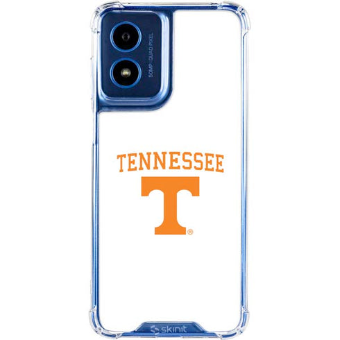 University of Tennessee-Knoxville Collegiate Text Moto G 5G (2024) Clear Case