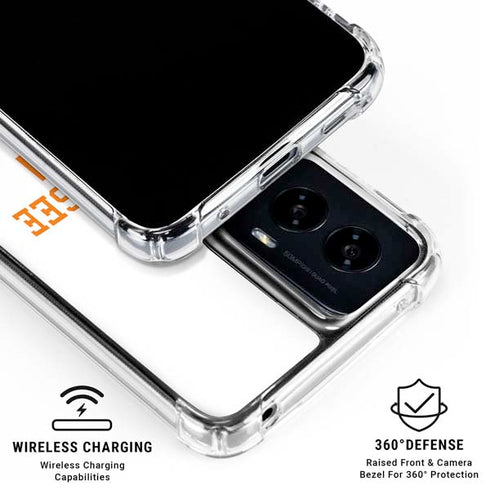 University of Tennessee-Knoxville Collegiate Text Moto G Power 5G (2024) Clear Case