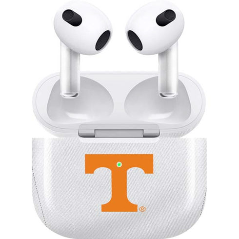 University of Tennessee White Jersey Apple AirPods (3rd Gen 2021) Skin