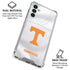 University of Tennessee White Jersey Galaxy A13 5G Clear Case