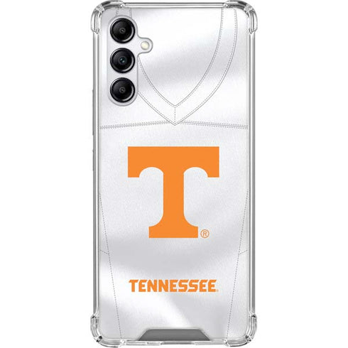 University of Tennessee White Jersey Galaxy A15 5G Clear Case