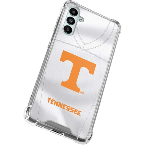 University of Tennessee White Jersey Galaxy A15 5G Clear Case