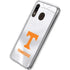 University of Tennessee White Jersey Galaxy A20 Clear Case