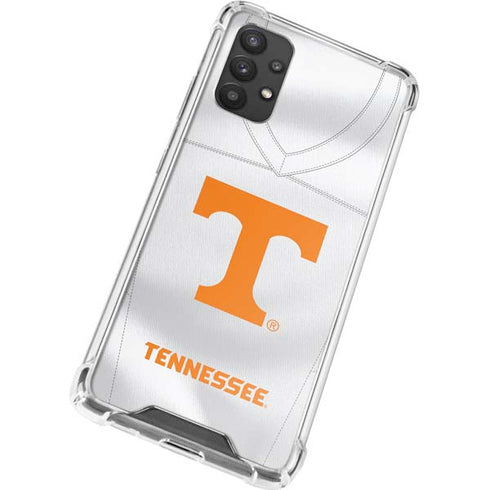 University of Tennessee White Jersey Galaxy A32 5G Clear Case