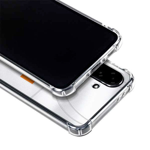 University of Tennessee White Jersey Galaxy A36 5G Clear Case