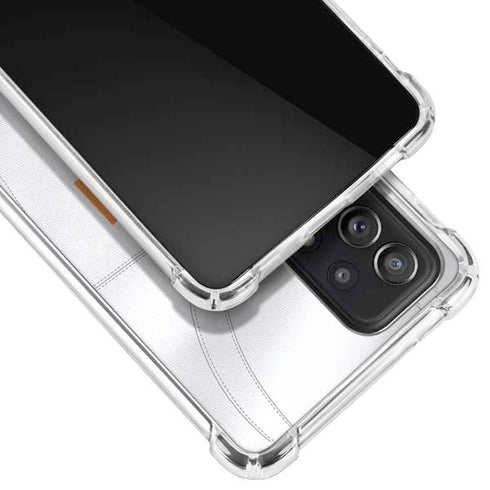 University of Tennessee White Jersey Galaxy A52 5G Clear Case