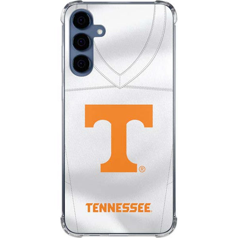 University of Tennessee White Jersey Galaxy A55 5G Clear Case