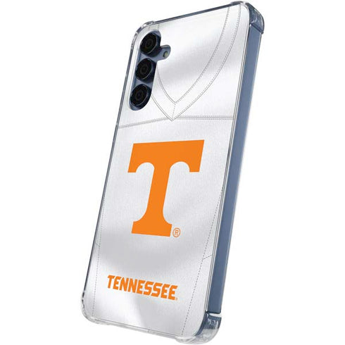 University of Tennessee White Jersey Galaxy A55 5G Clear Case