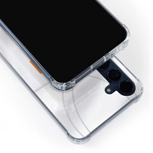 University of Tennessee White Jersey Galaxy A55 5G Clear Case