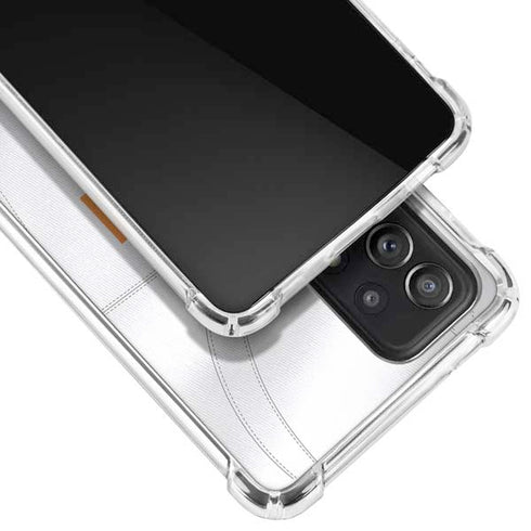 University of Tennessee White Jersey Galaxy A72 5G Clear Case