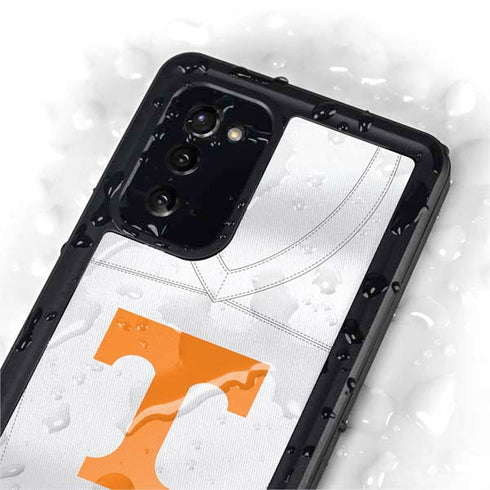 University of Tennessee White Jersey Galaxy Note20 5G Waterproof Case