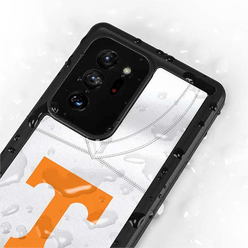 University of Tennessee White Jersey Galaxy Note20 Ultra 5G Waterproof Case