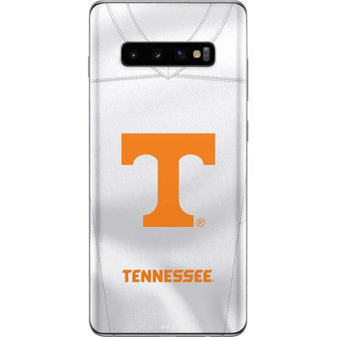 University of Tennessee White Jersey Galaxy S10 Plus Skin