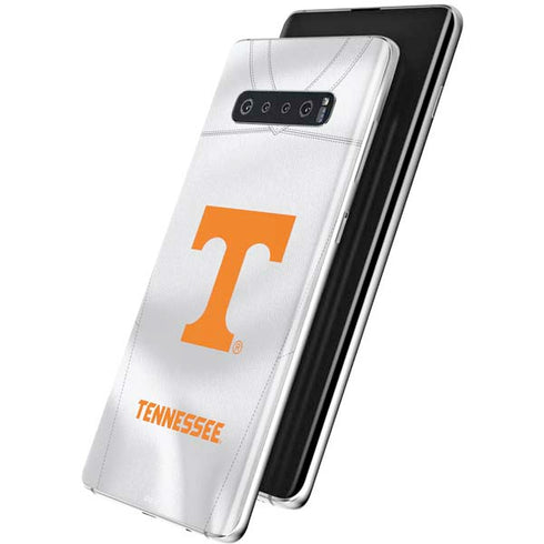 University of Tennessee White Jersey Galaxy S10 Plus Skin