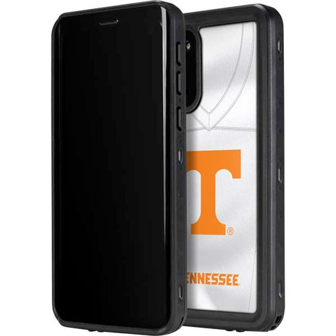 University of Tennessee White Jersey Galaxy S20 Plus Waterproof Case