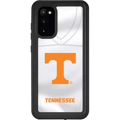 University of Tennessee White Jersey Galaxy S20 Waterproof Case