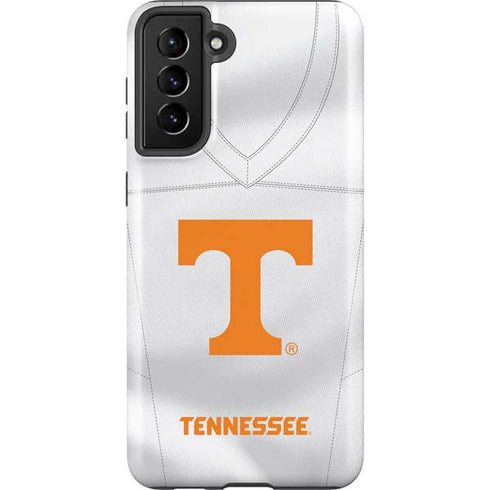 University of Tennessee White Jersey Galaxy S21 FE Pro Case