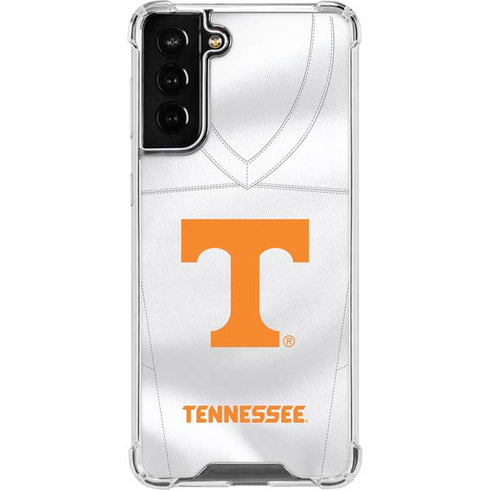 University of Tennessee White Jersey Galaxy S22 Plus Clear Case