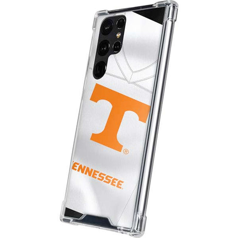University of Tennessee White Jersey Galaxy S22 Ultra Clear Case