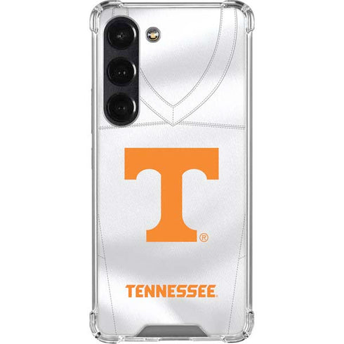 University of Tennessee White Jersey Galaxy S23 Clear Case