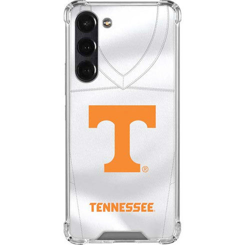 University of Tennessee White Jersey Galaxy S23 FE Clear Case