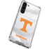 University of Tennessee White Jersey Galaxy S23 FE Clear Case