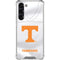 University of Tennessee White Jersey Galaxy S23 Plus Clear Case