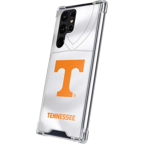 University of Tennessee White Jersey Galaxy S23 Ultra Clear Case