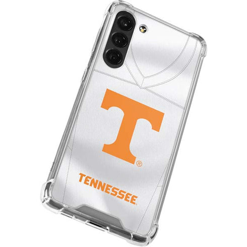 University of Tennessee White Jersey Galaxy S24 FE Clear Case