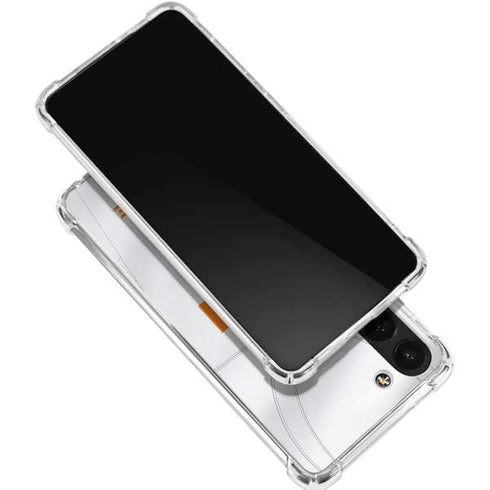 University of Tennessee White Jersey Galaxy S24 FE Clear Case
