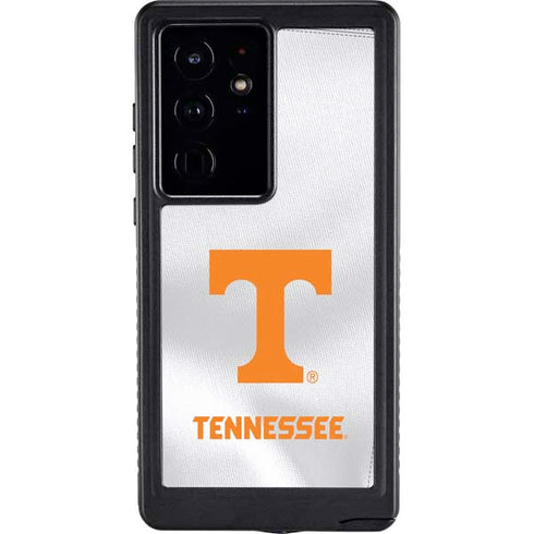 University of Tennessee White Jersey Galaxy S24 Ultra Waterproof Case