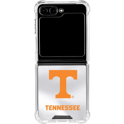 University of Tennessee White Jersey Galaxy Z Flip6 Clear Case