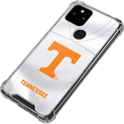University of Tennessee White Jersey Google Pixel 5 Clear Case
