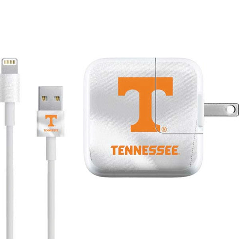 University of Tennessee White Jersey iPad Charger (10W USB) Skin
