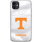 University of Tennessee White Jersey iPhone 11 Clear Case
